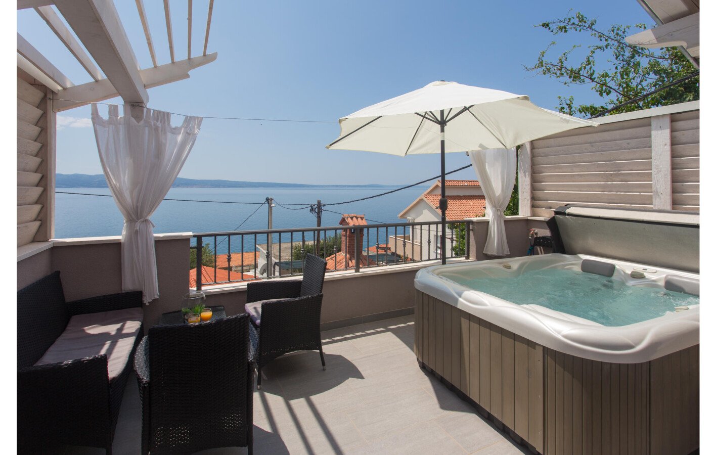 Ferienhaus 3 Schlafzimmer, mit Meerblick