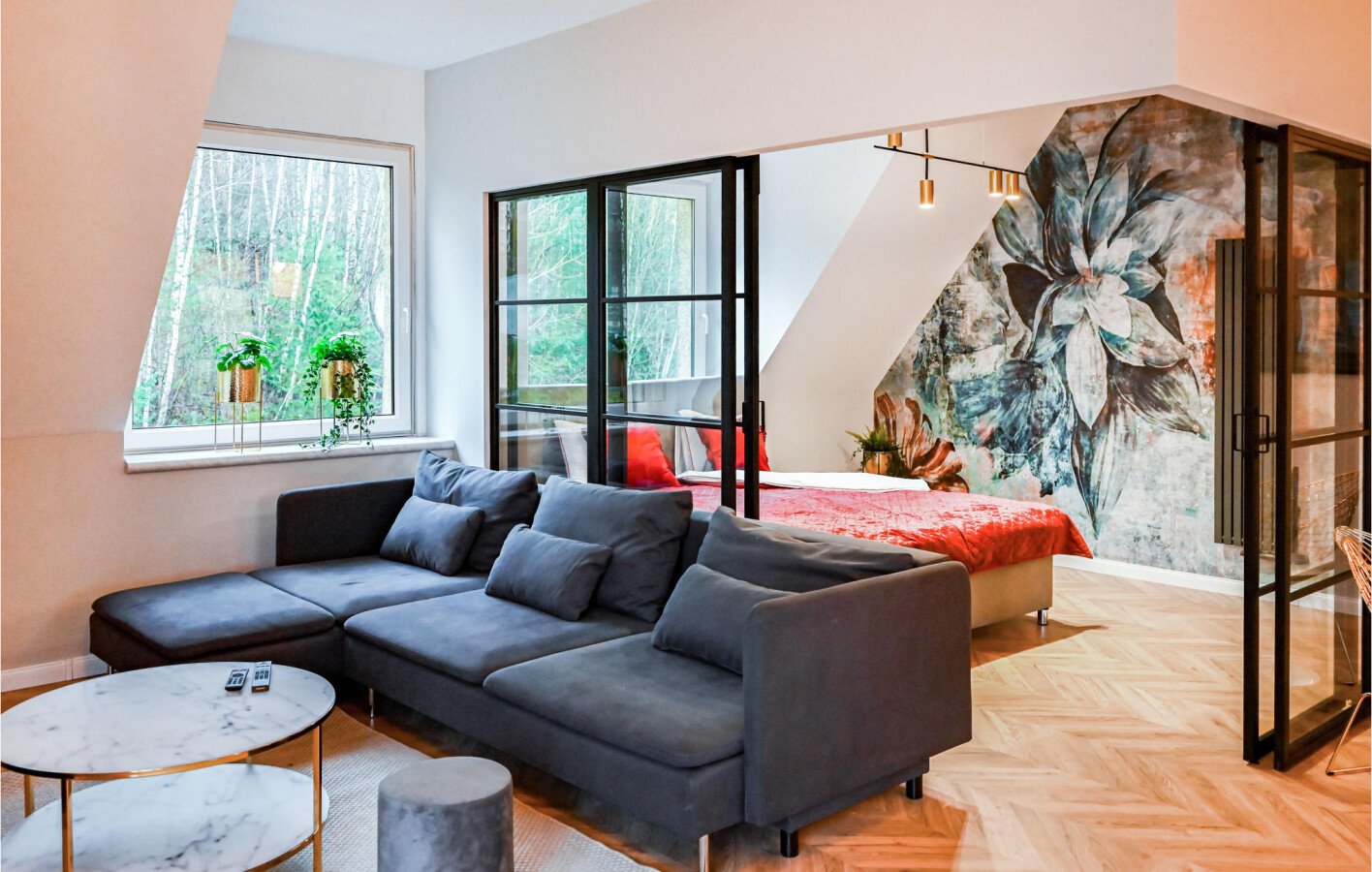 Apartment 2 bedrooms, with sea view