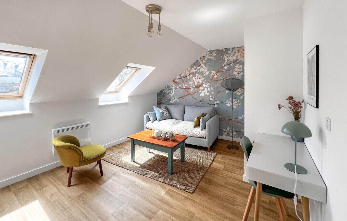 Loft moderne, 1 chambre, avec wifi