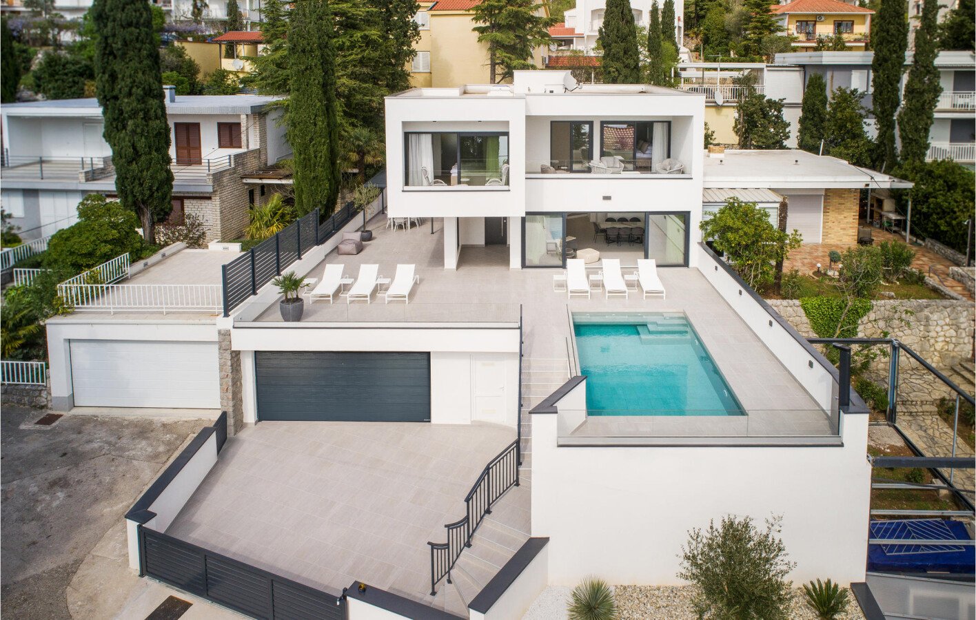 Ferienhaus 4 Schlafzimmer, mit Meerblick