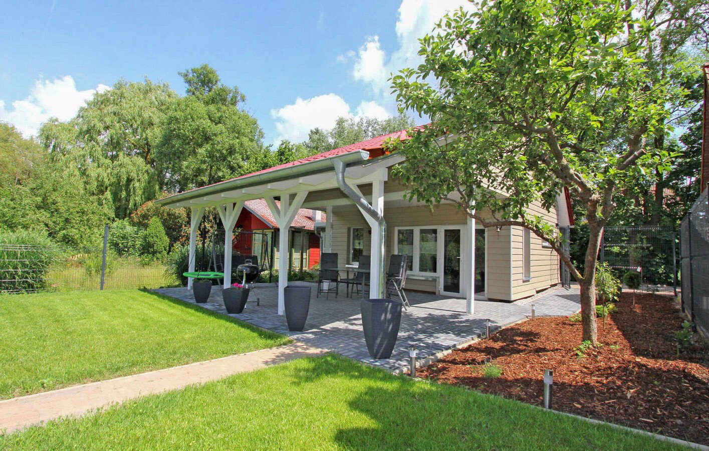 Ferienhaus 2 Schlafzimmer, mit Garten