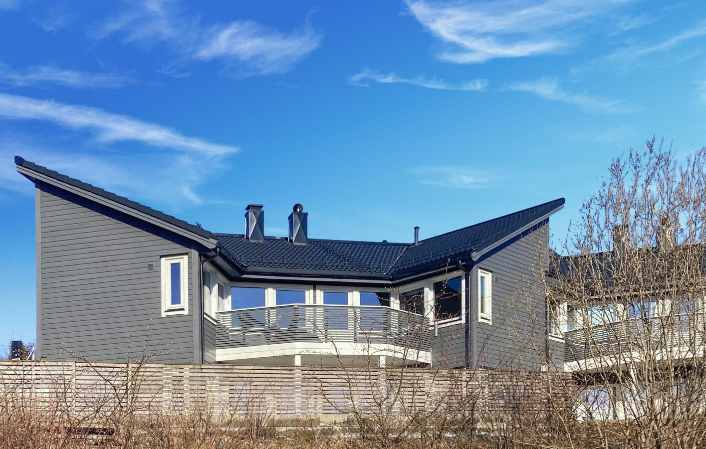 Huis 2 slaapkamers, met open haard