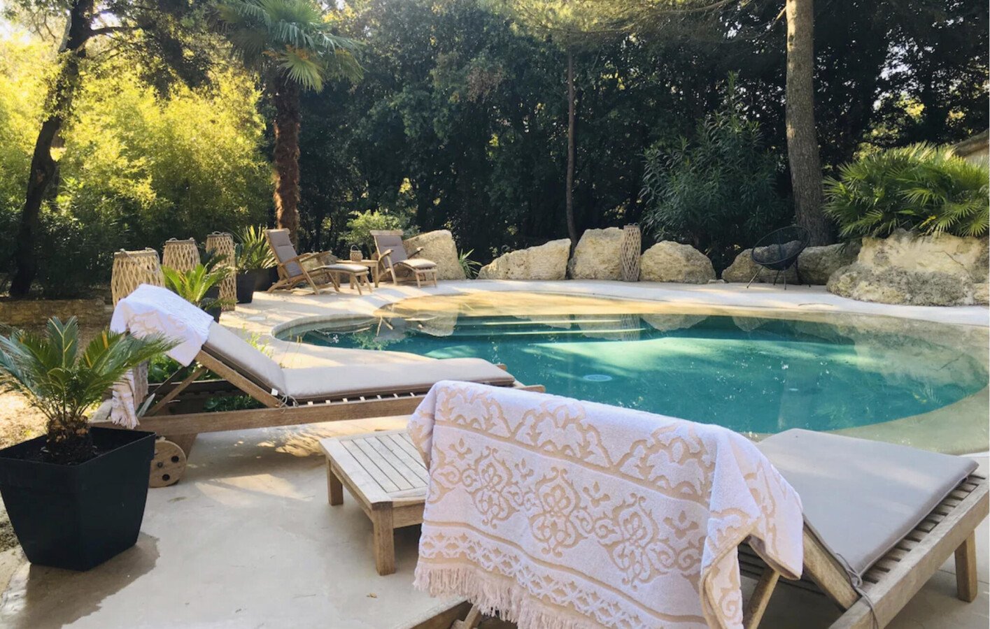 Maison de charme, 3 chambres, avec piscine