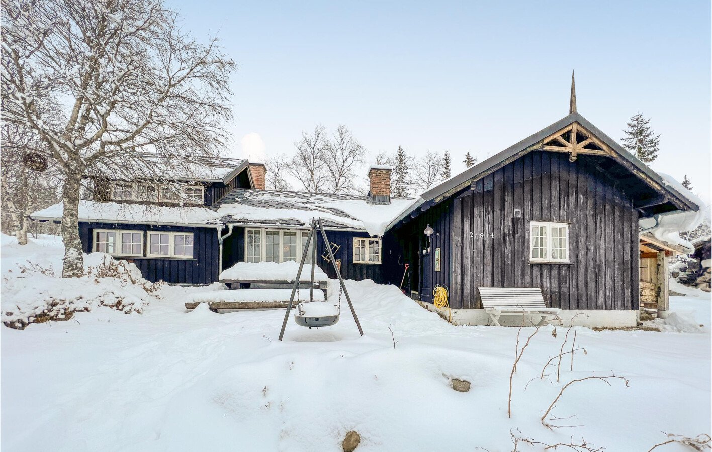 Ferienhaus 4 Schlafzimmer, mit Kamin