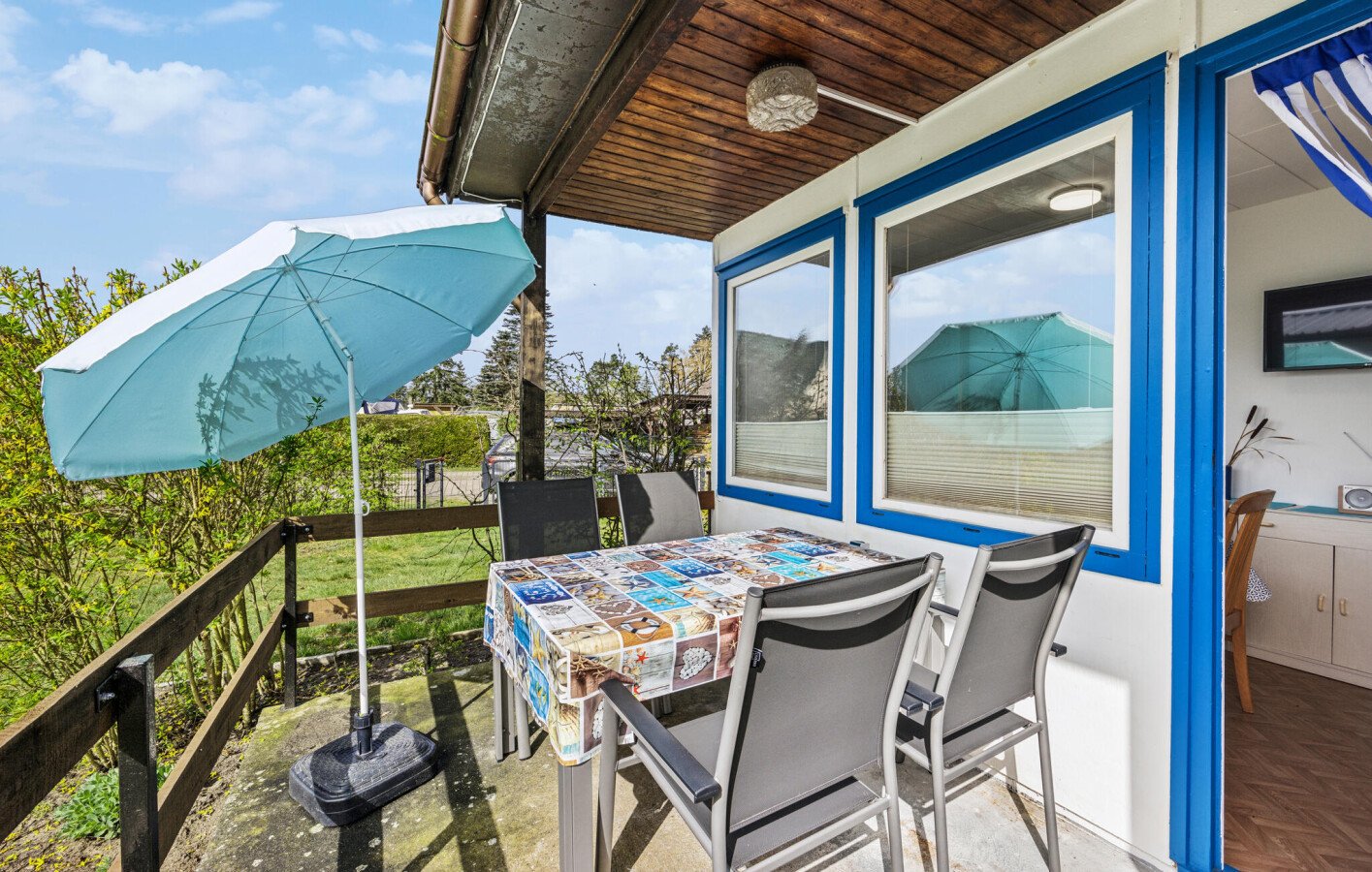 Ferienhaus 2 Schlafzimmer, mit Parkplatz