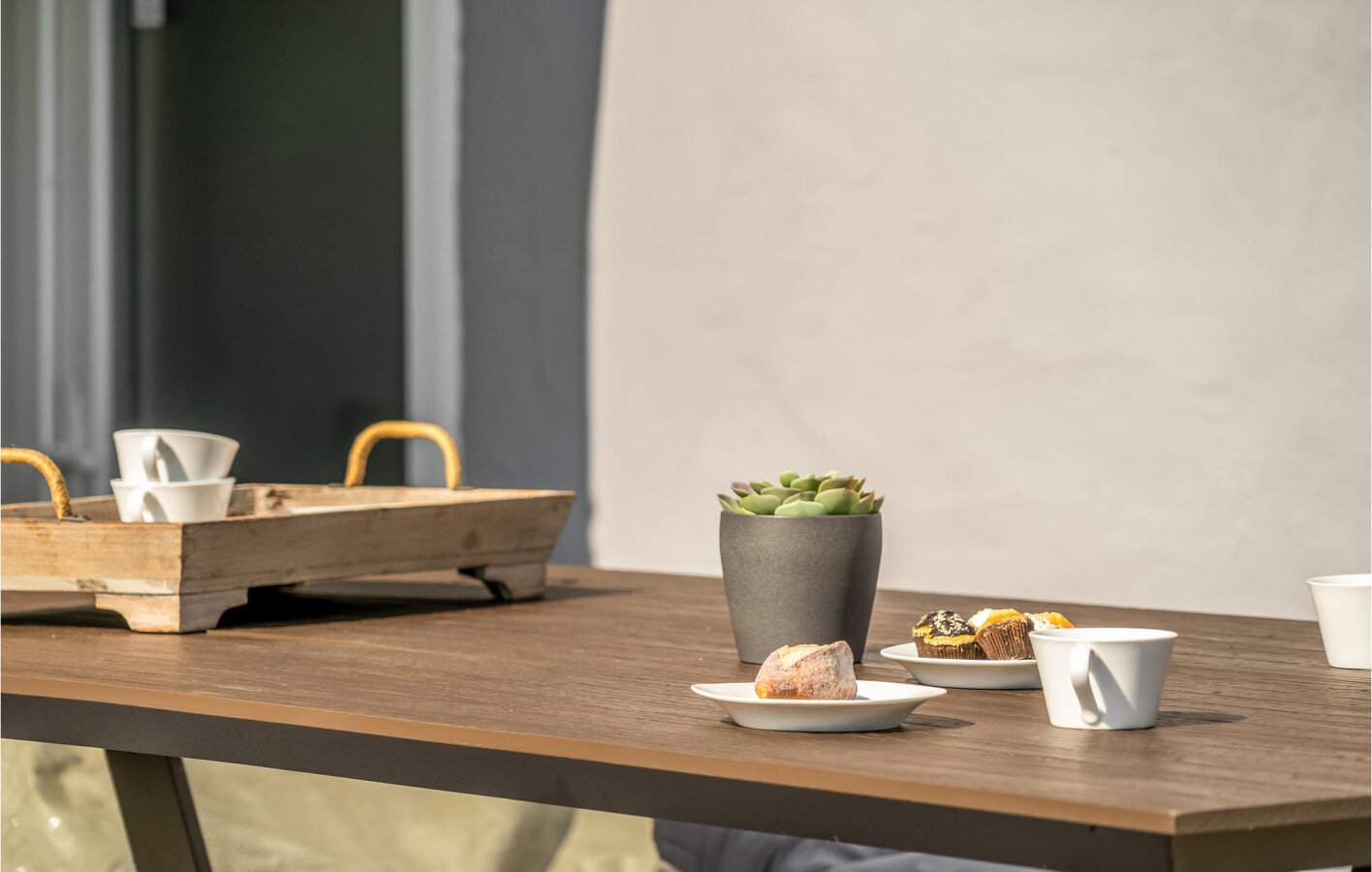 Apartment 2 bedrooms, with garden