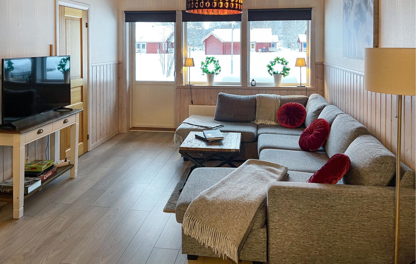 Appartement moderne, 4 chambres, avec sauna