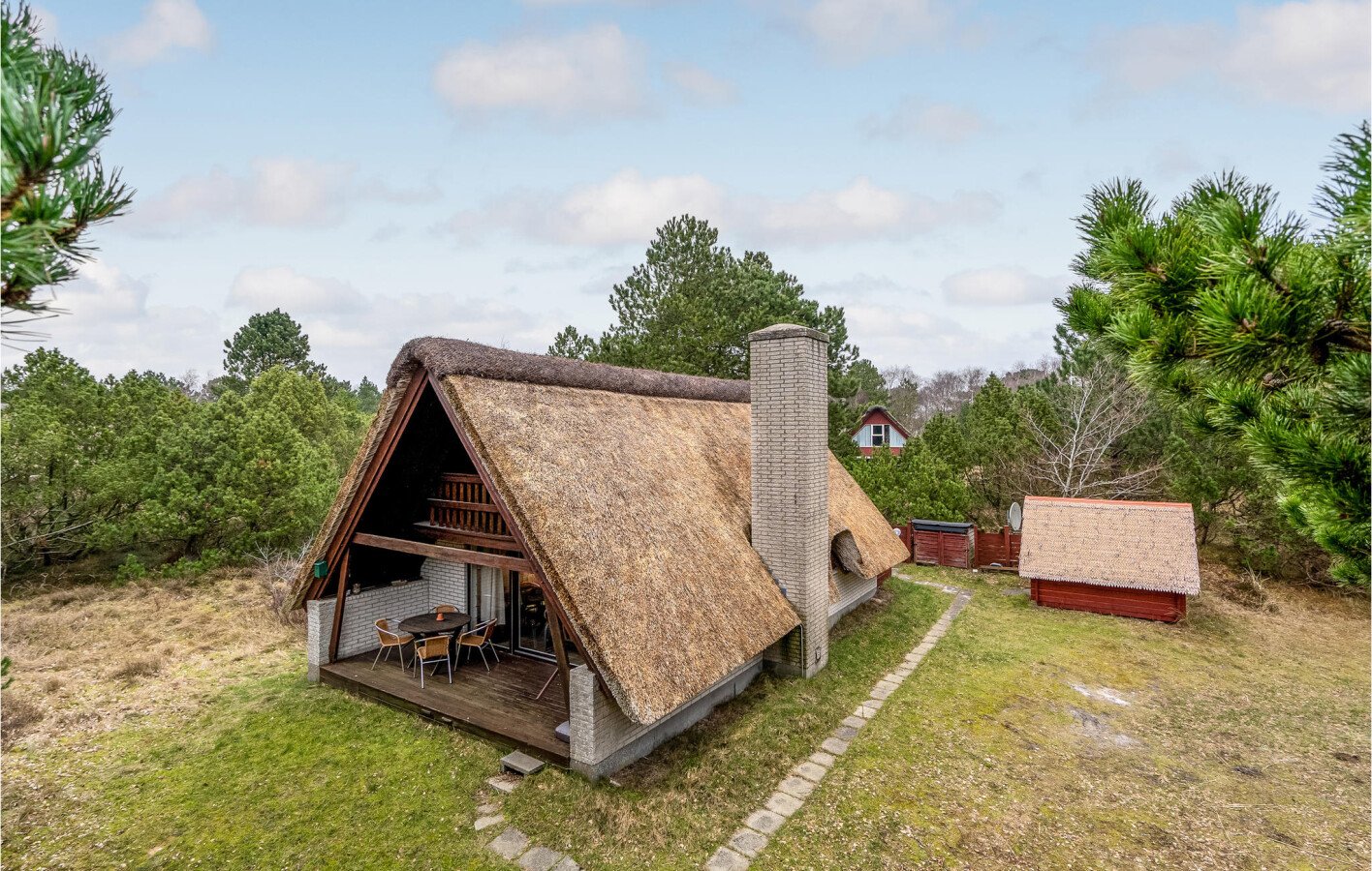 Ferienhaus 3 Schlafzimmer, mit Garten
