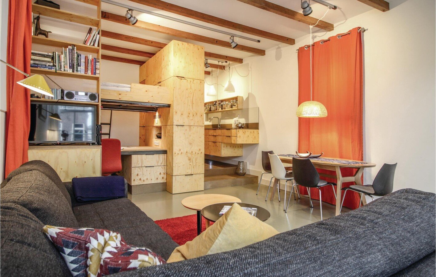 Ferienhaus 1 Schlafzimmer, mit Meerblick