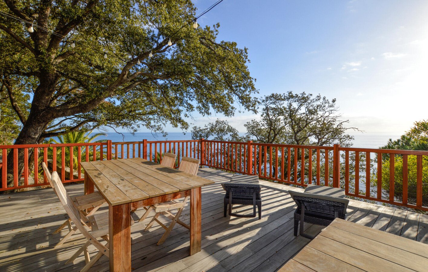 Maison de campagne confortable, 3 chambres, avec vue sur mer