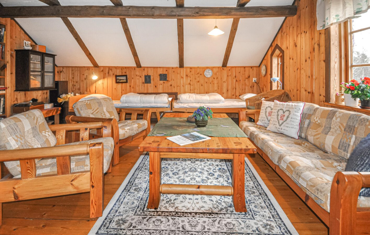 Maison de campagne moderne, 4 chambres, avec cheminée