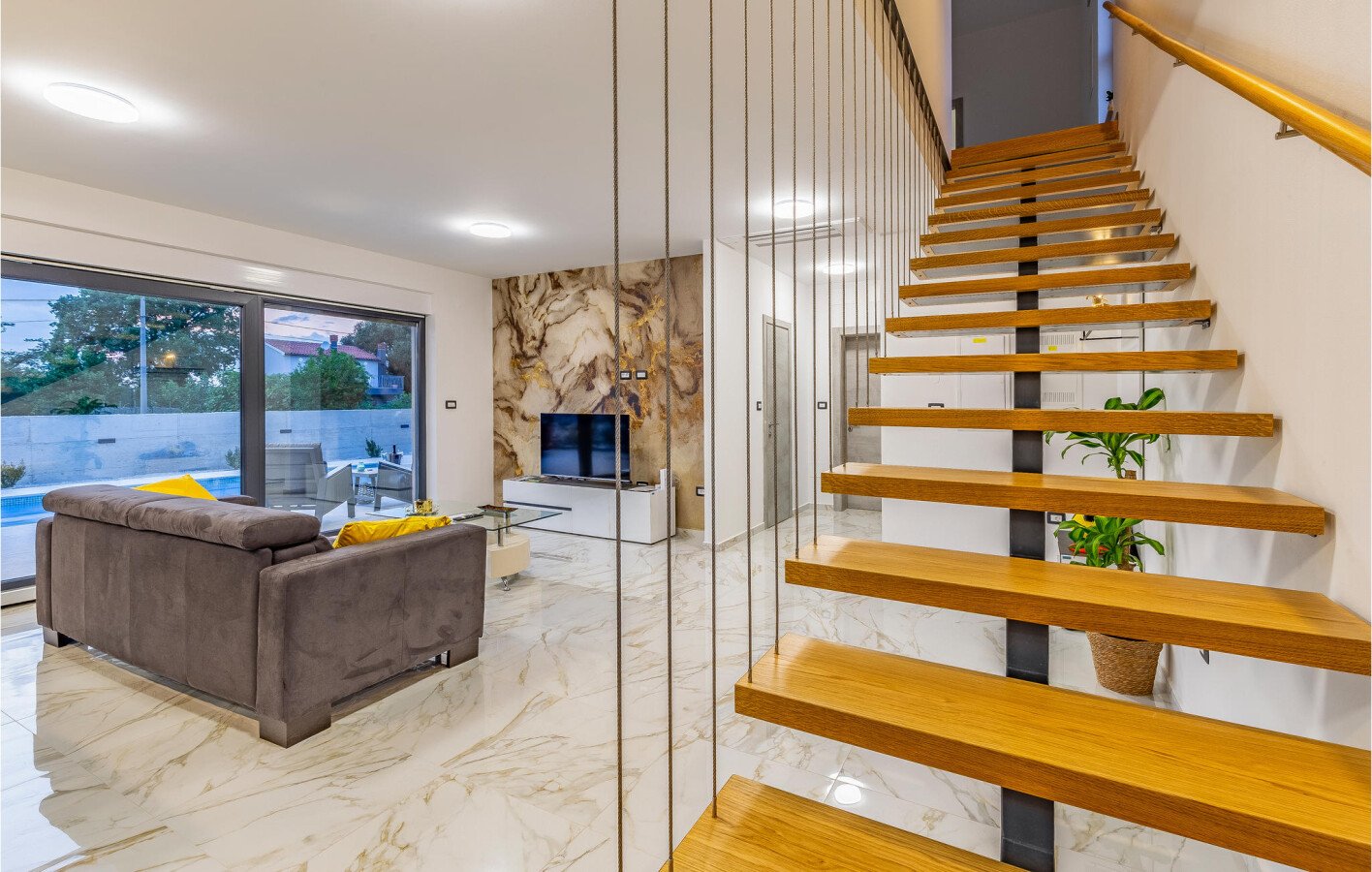 Ferienhaus 3 Schlafzimmer, mit Meerblick