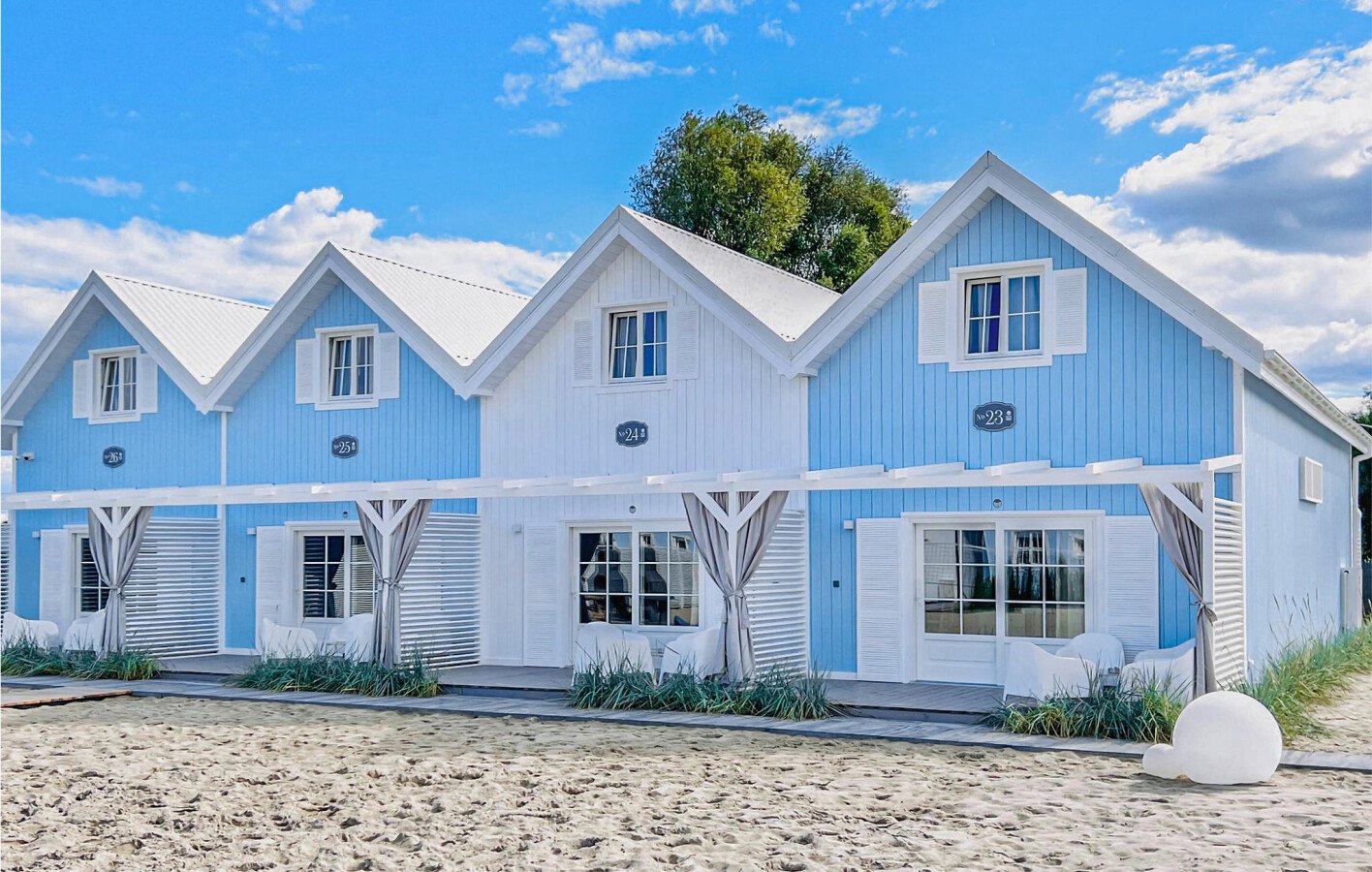 Casa 2 camere, con vista mare