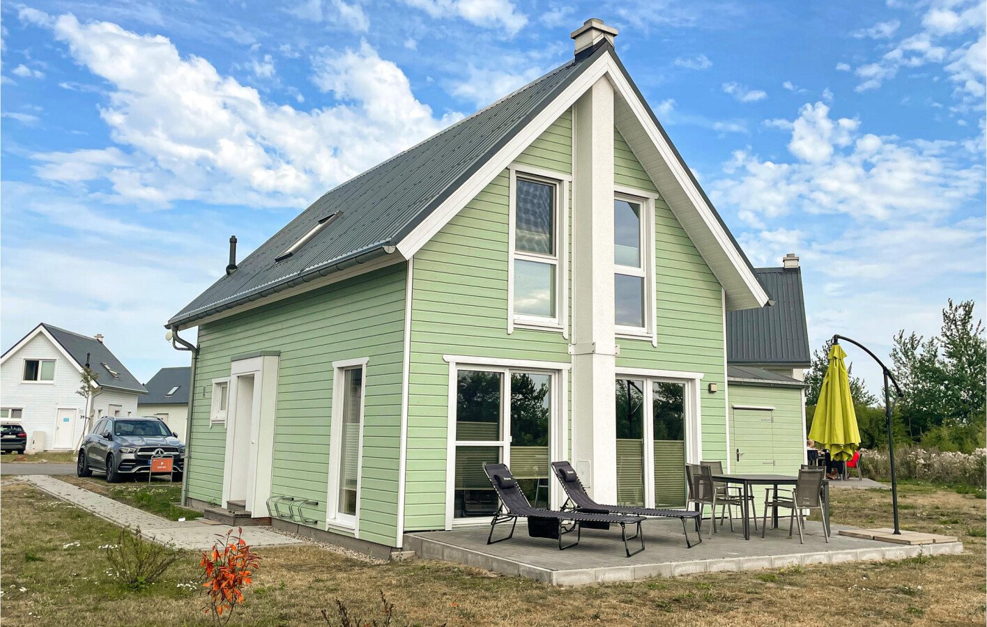 House 2 bedrooms, with sea view