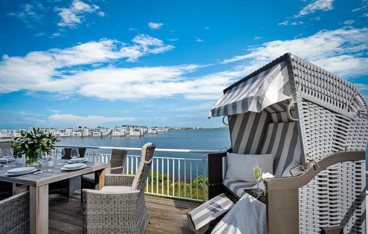 Ferienhaus 2 Schlafzimmer, mit Meerblick