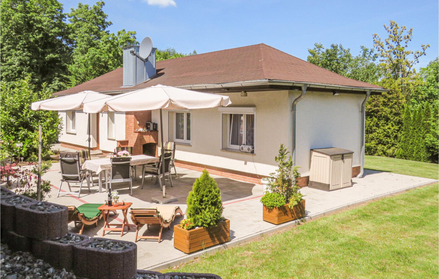 Ferienhaus 2 Schlafzimmer, mit Kamin