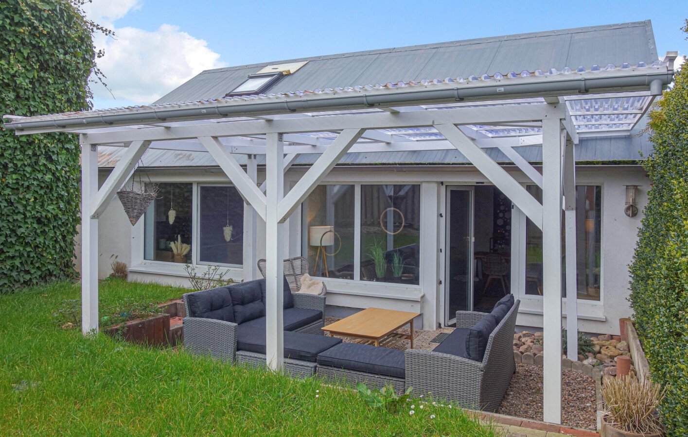 Ferienhaus 3 Schlafzimmer, mit Garten