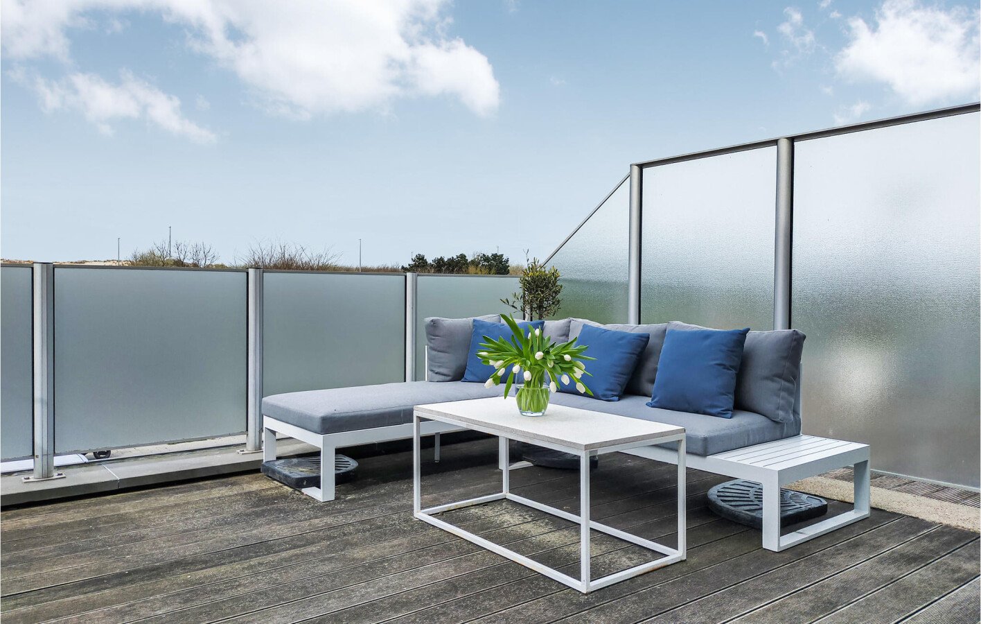 Appartamento 1 camera, con vista mare