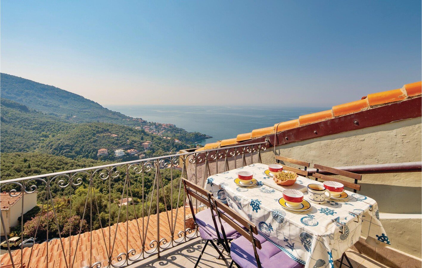 Appartamento 2 camere, con vista mare