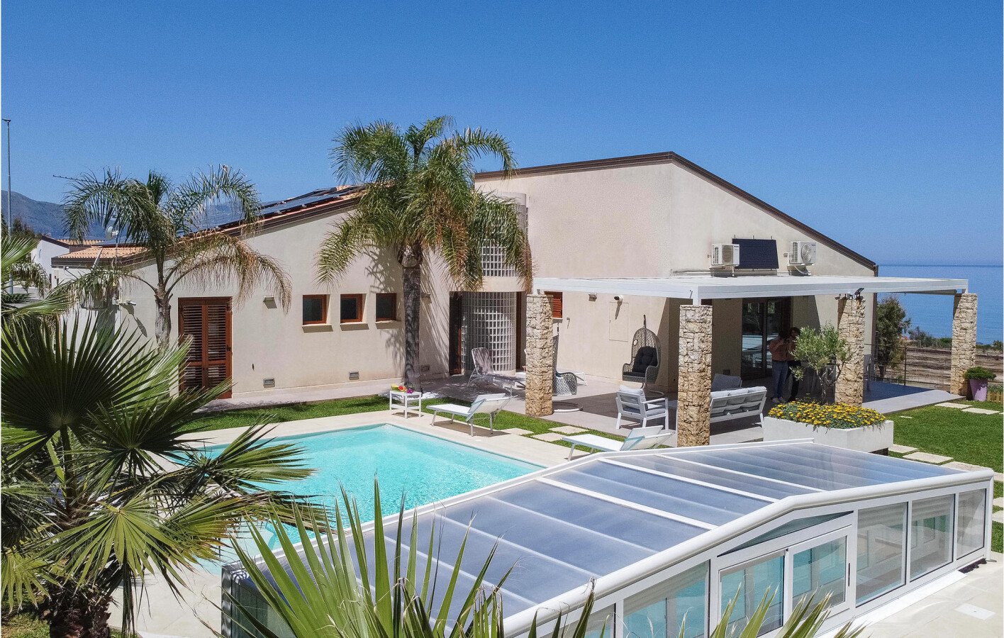 Ferienhaus 2 Schlafzimmer, mit Meerblick