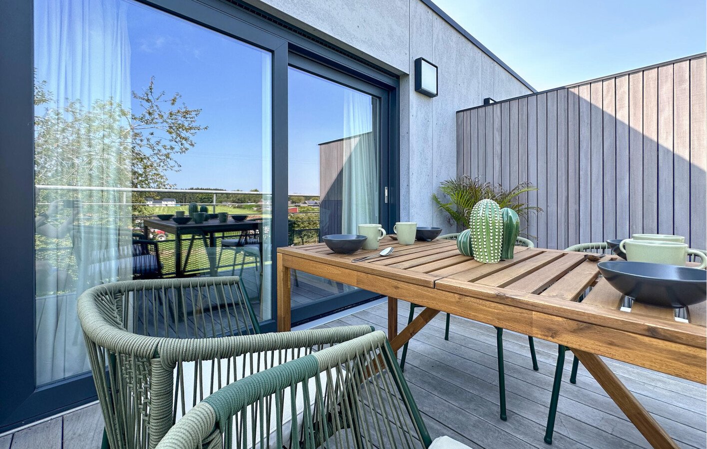 Appartement moderne, 2 chambres, avec wifi