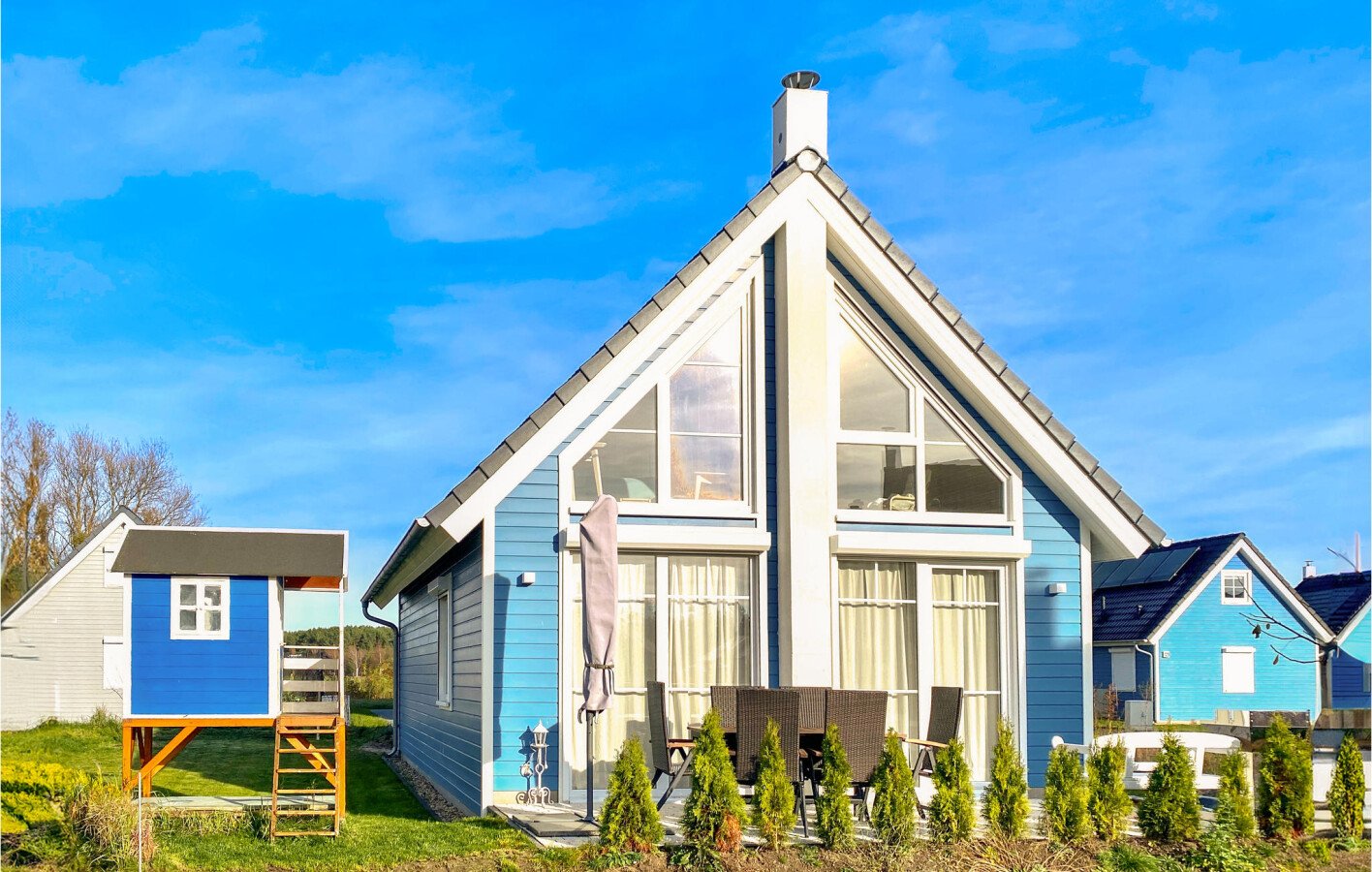 Ferienhaus 3 Schlafzimmer, mit Kamin