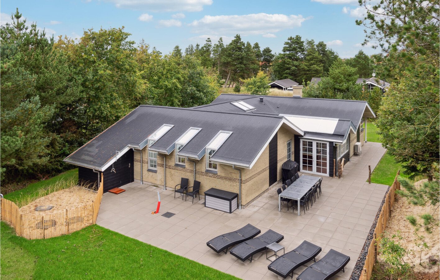 Ferienhaus 4 Schlafzimmer, mit Meerblick