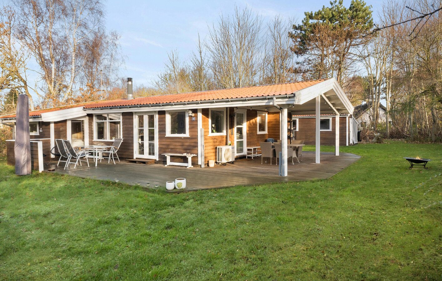 Ferienhaus 4 Schlafzimmer, mit Garten