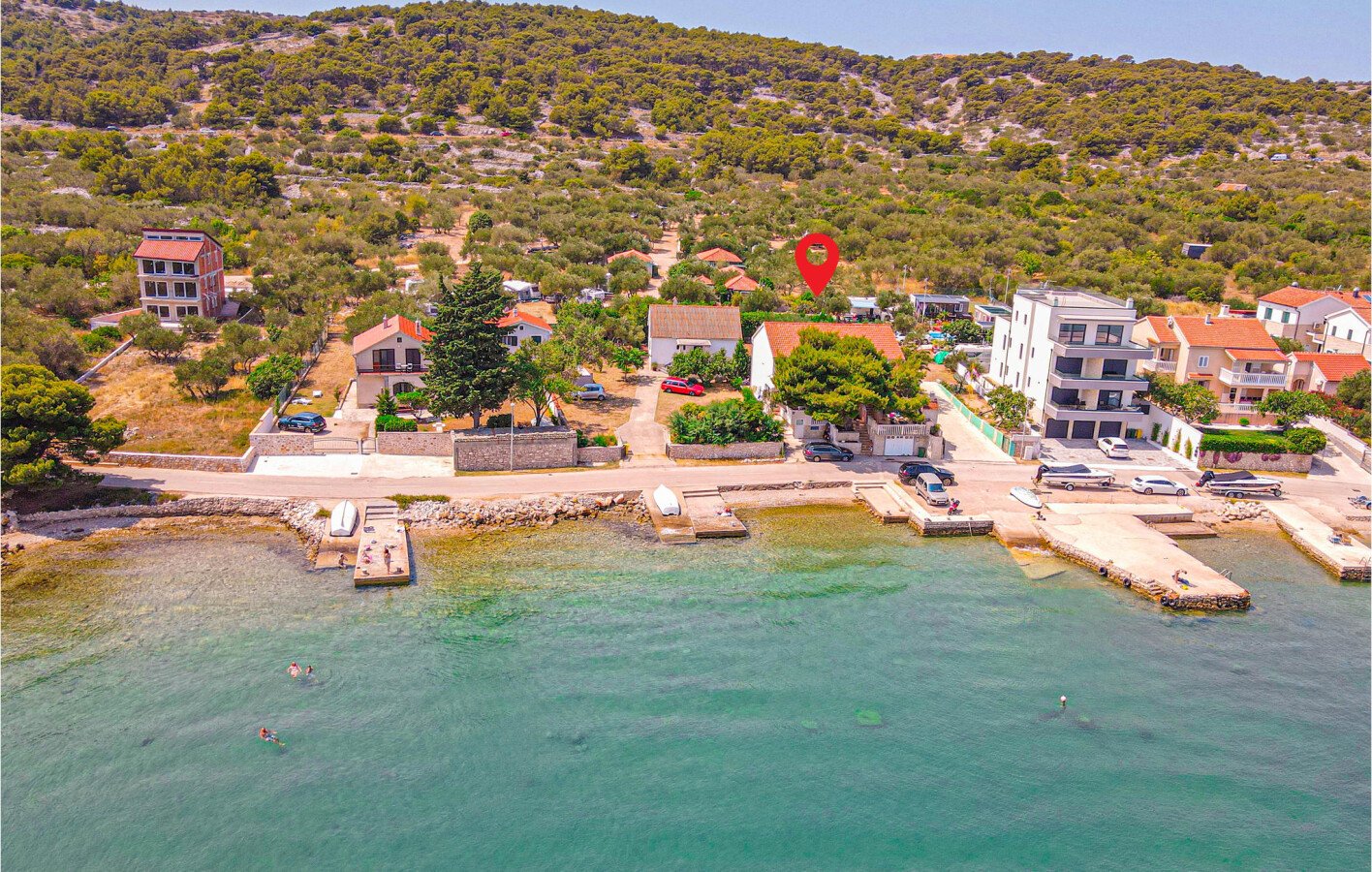 House 2 bedrooms, with sea view