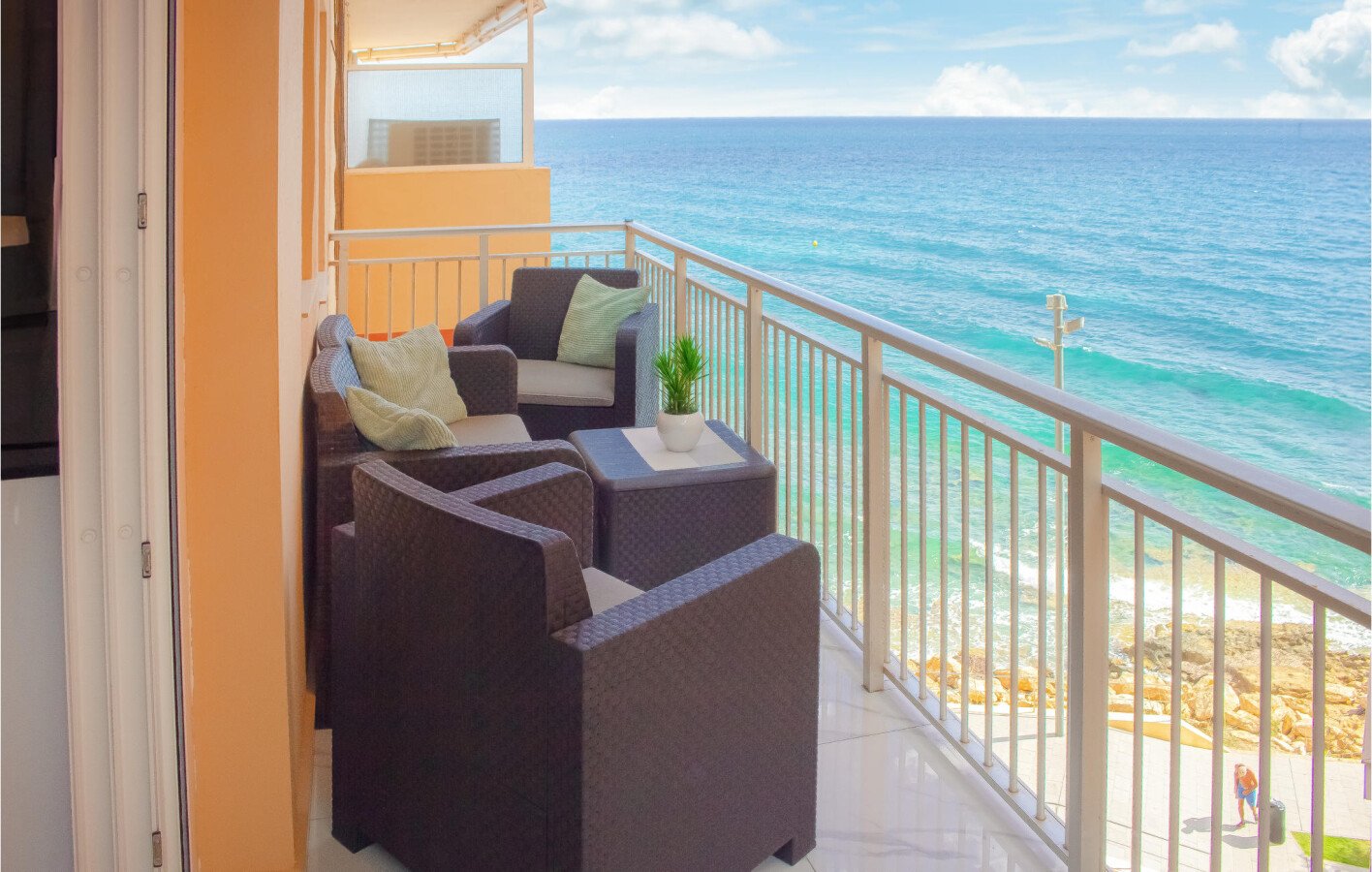 Appartamento 3 camere, con vista mare