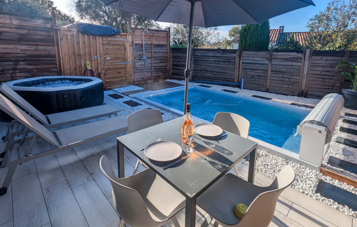 Maison romantique, 1 chambre, avec climatisation