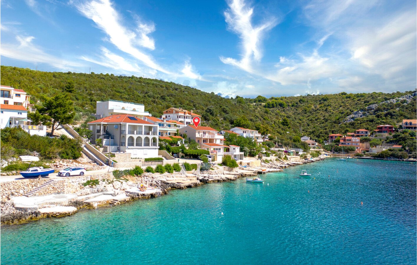 Apartment 2 bedrooms, with sea view