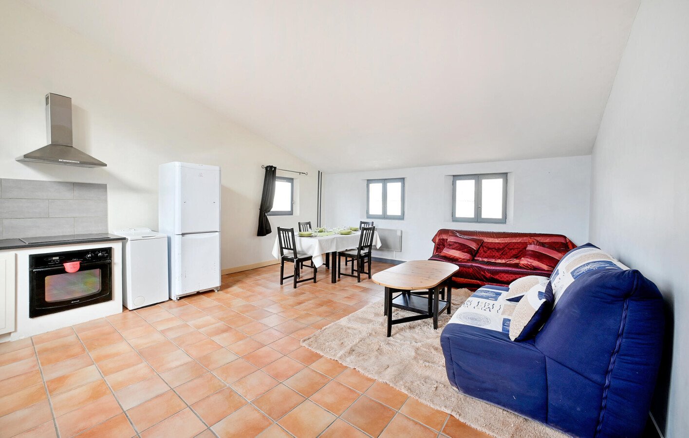 Loft moderne, 2 chambres, avec parking