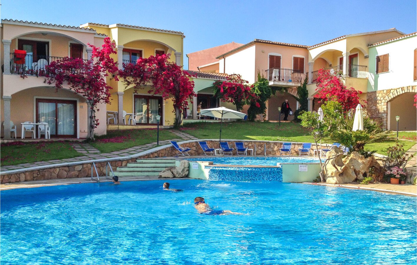 Appartement 2 gasten, met zwembad