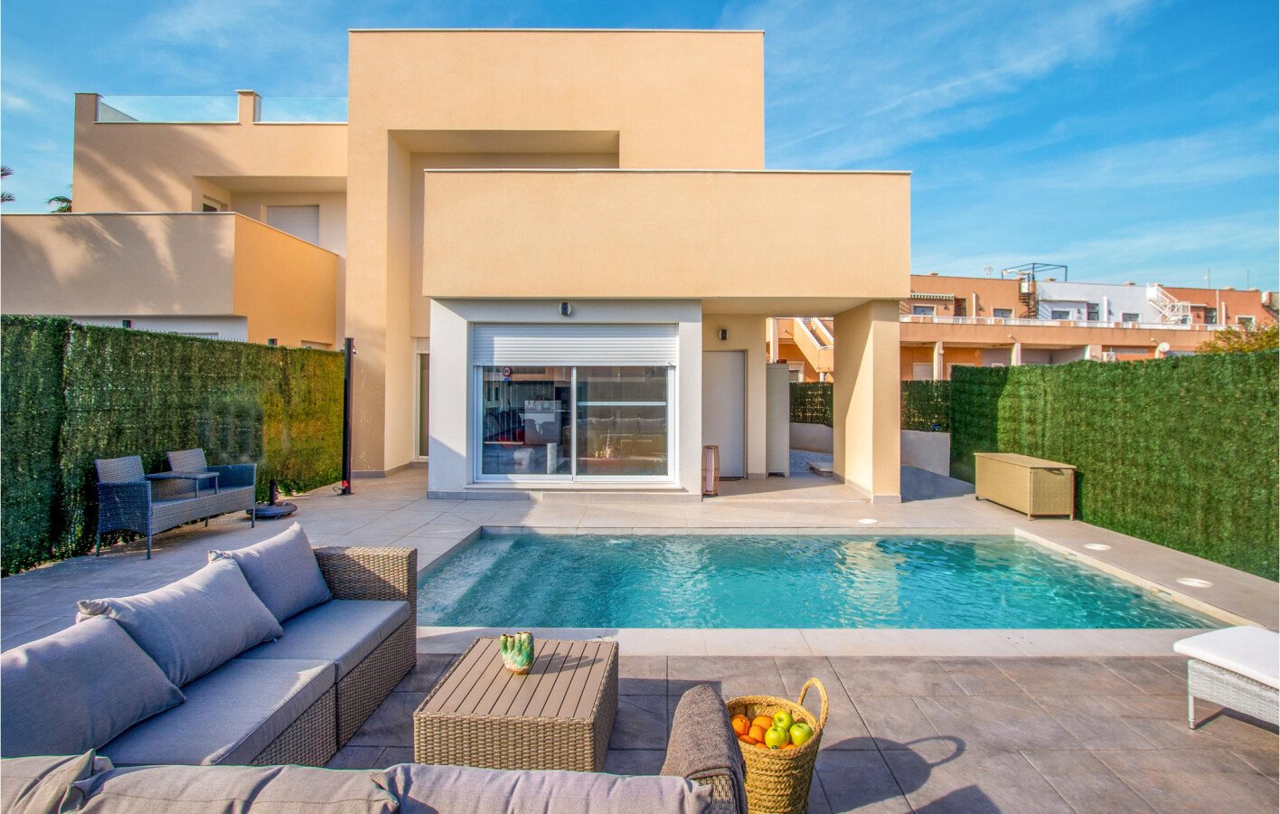 Maison de campagne confortable, 2 chambres, avec vue sur mer