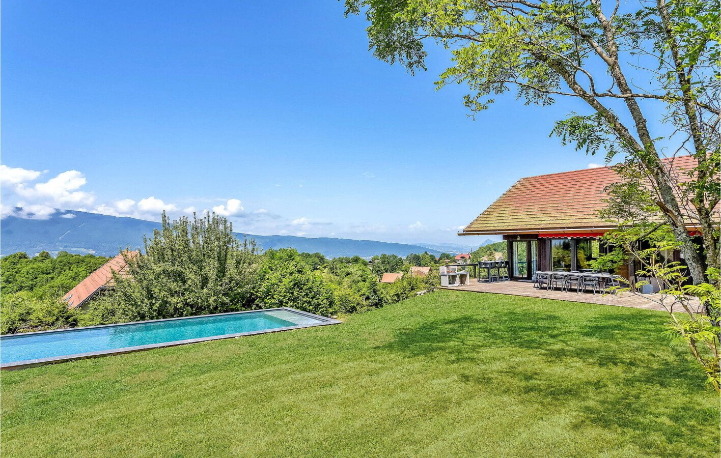 Maison confortable, 5 chambres, avec piscine