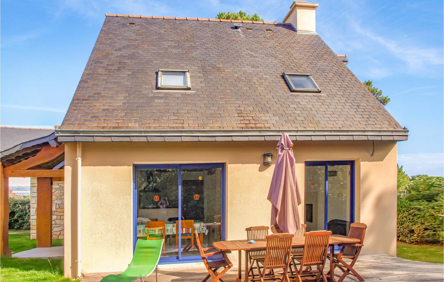 Maison 3 chambres, avec vue sur mer
