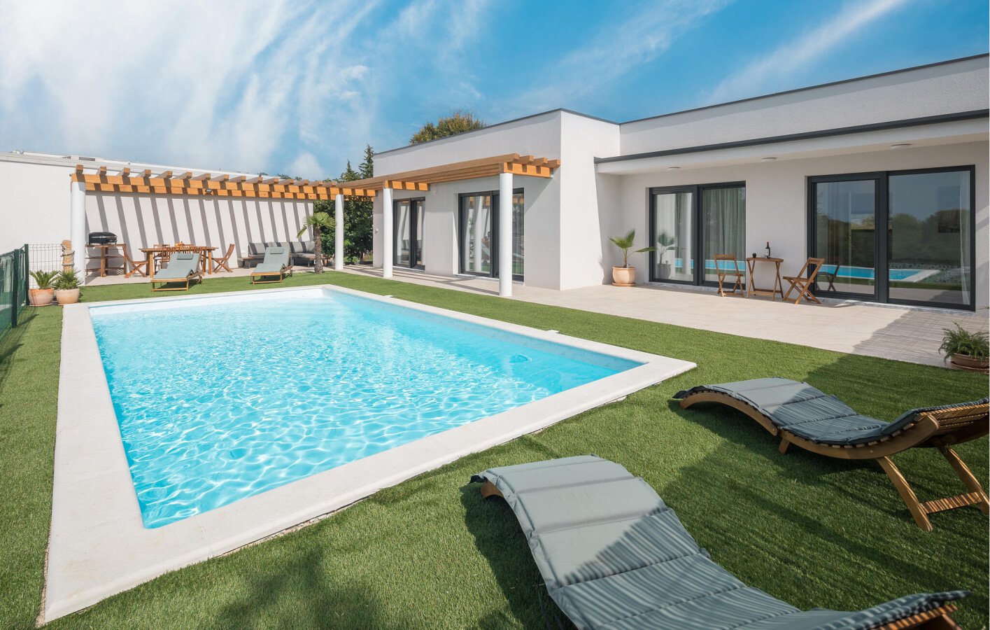 Ferienhaus 3 Schlafzimmer, mit Pool