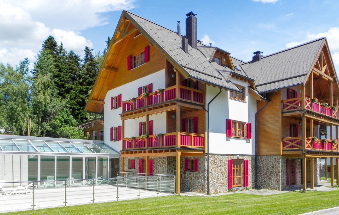 Appartement confortable, 1 chambre, avec piscine