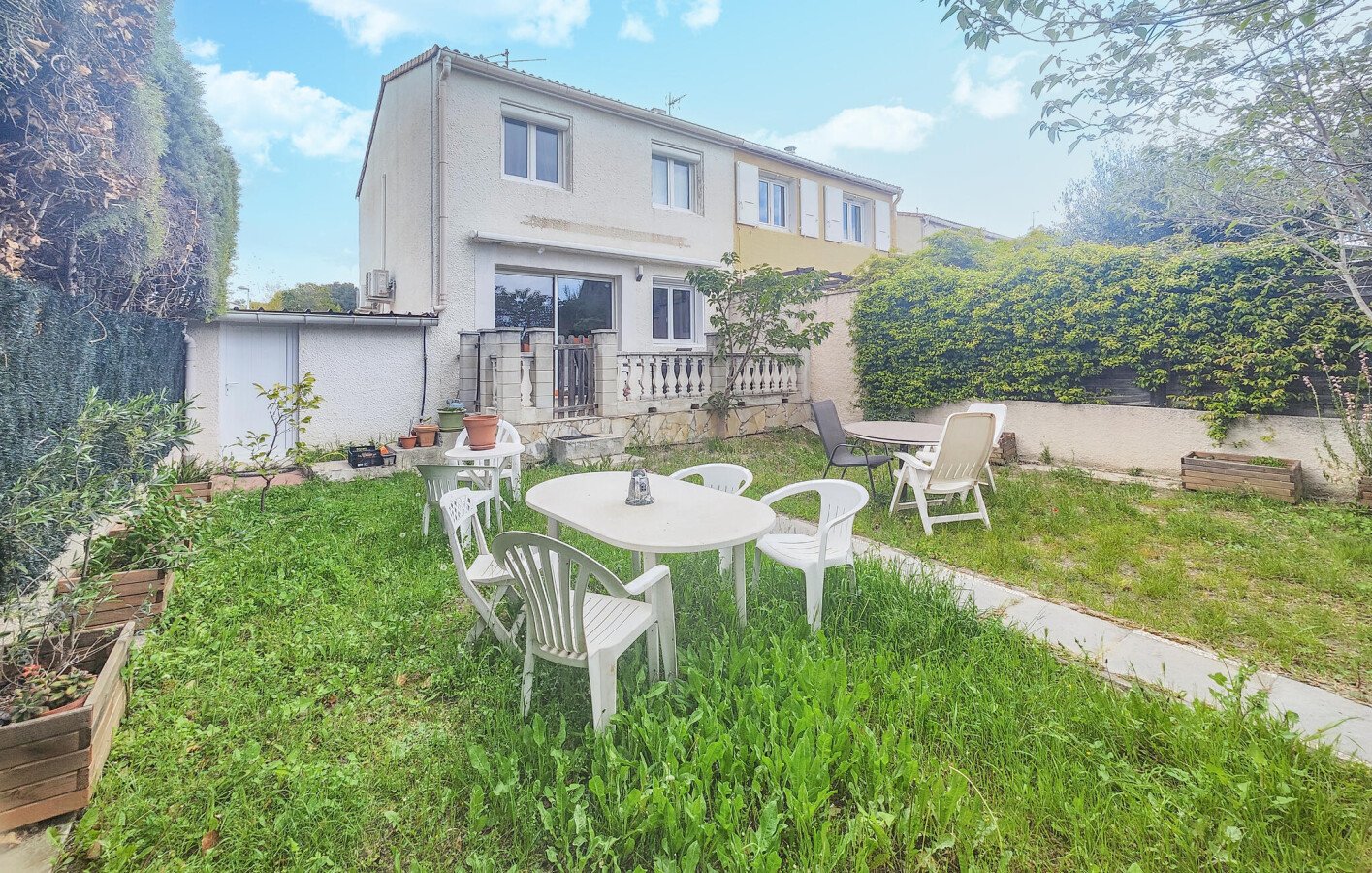 Maison de campagne 3 chambres, avec jardin