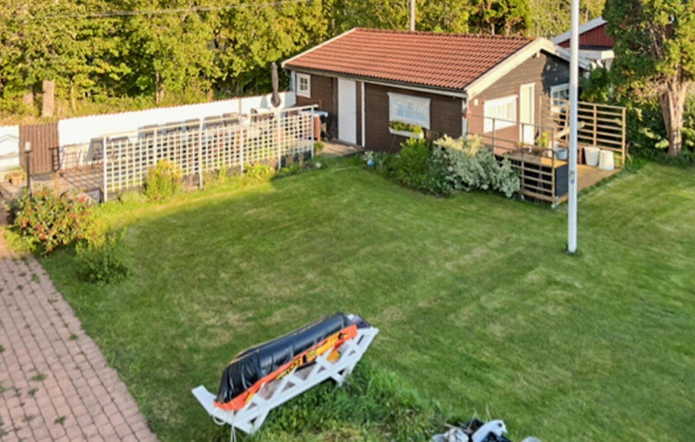 Casa 1 camera, con giardino