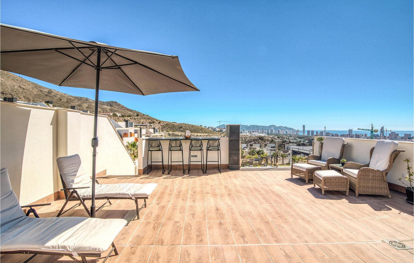 Apartamento 2 habitaciones, con vista al mar