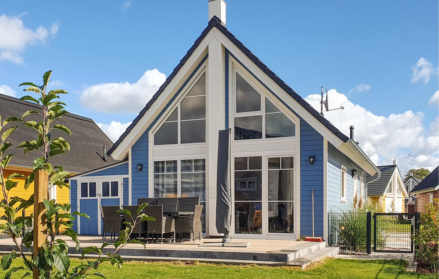 Ferienhaus 2 Schlafzimmer, mit Garten