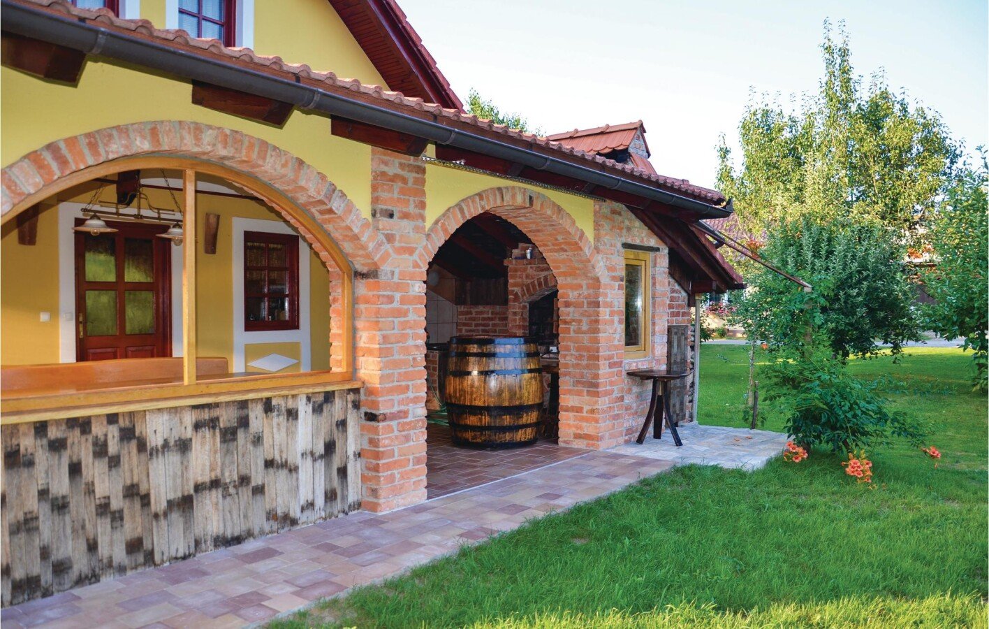Maison de campagne traditionnelle, 3 chambres, avec piscine