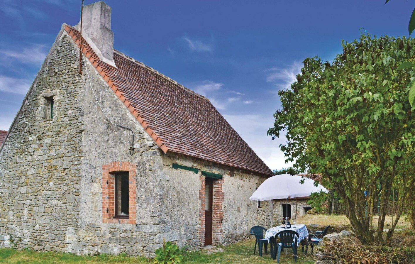Maison de campagne traditionnelle, 1 chambre, avec cheminée