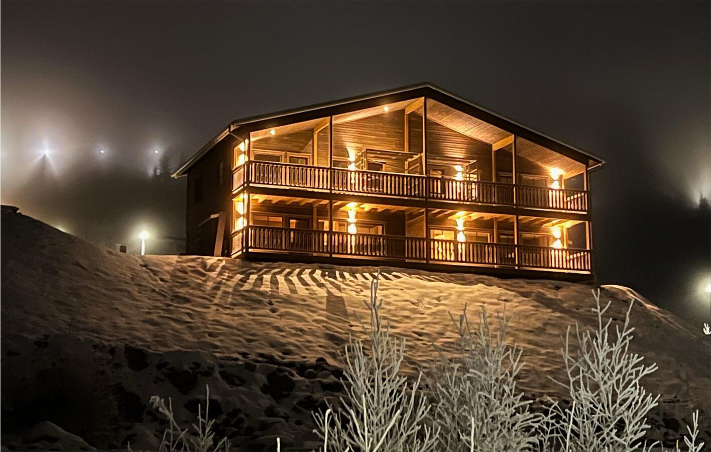 Maison de campagne moderne, 4 chambres, avec sauna