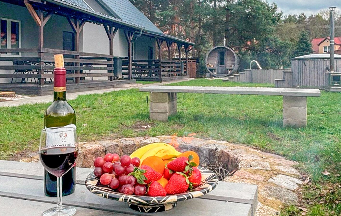 Ferienhaus 2 Schlafzimmer, mit Garten