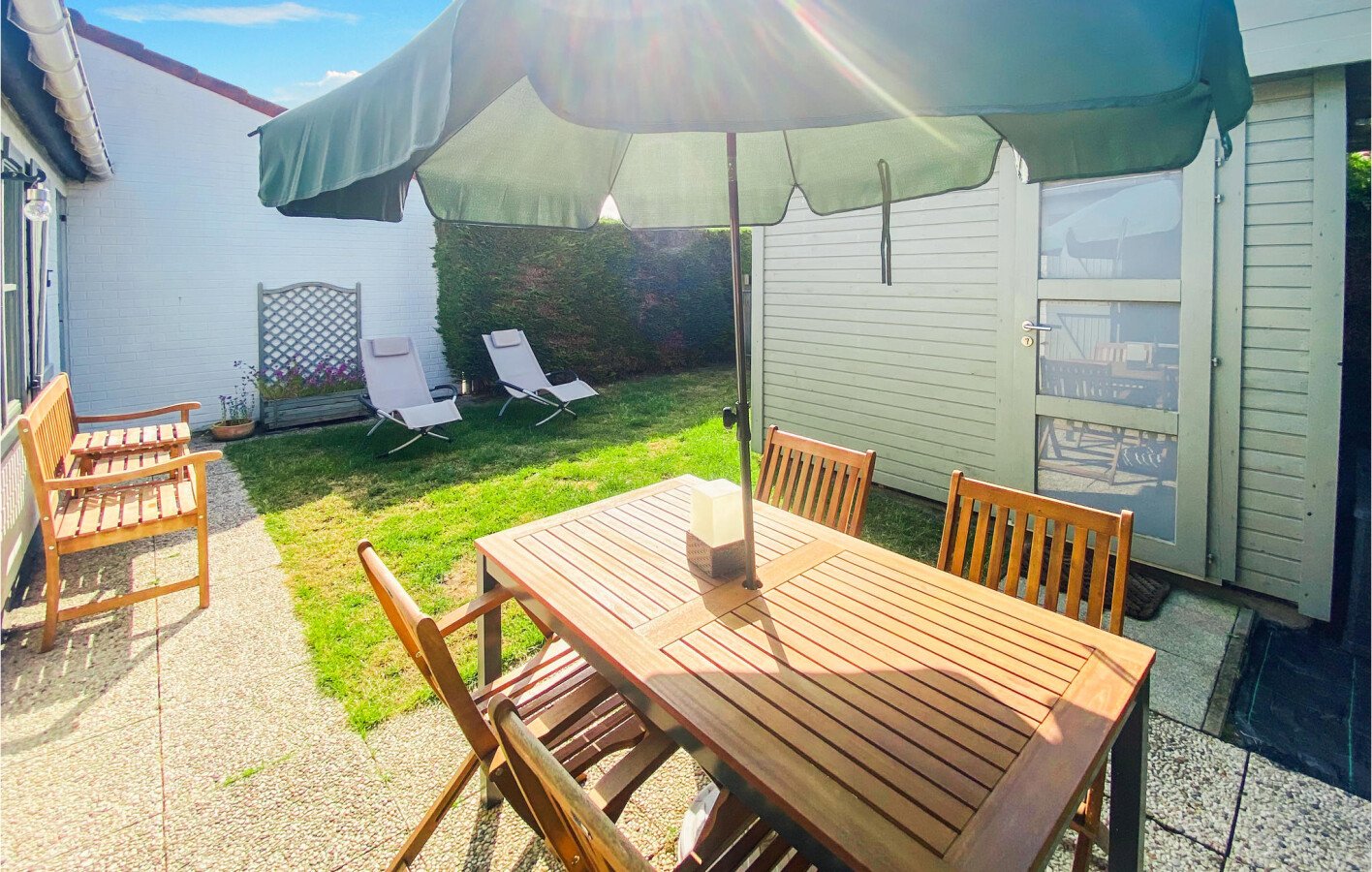 Maison de campagne cozy, 2 chambres, avec vue sur mer