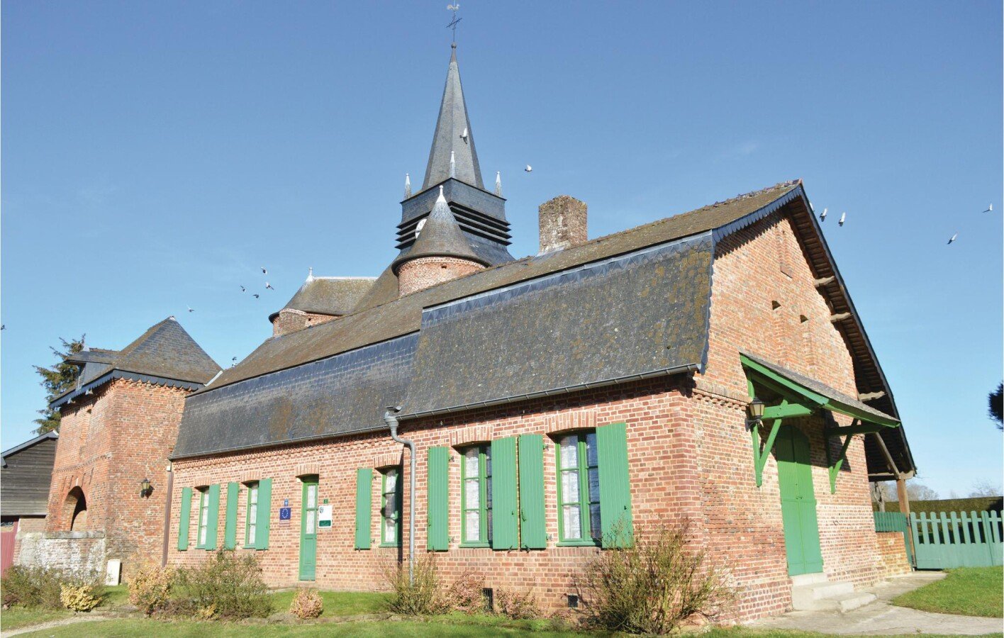 Maison de campagne confortable, 4 chambres, avec jardin