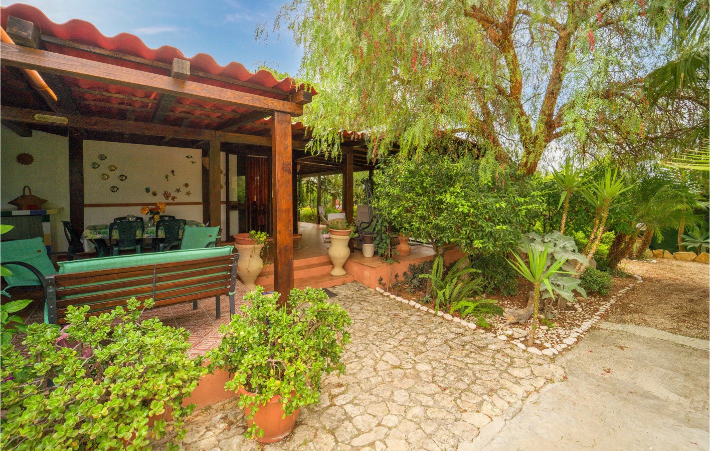 Casa 2 camere, con vista mare